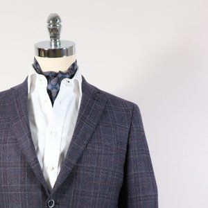 Luigi Bianchi Mantova Sport Jacket 42R/52 Virgin Wool Slim Fit. Made in Italy.
